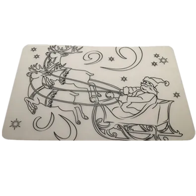 silicone mat for chrismas decoration