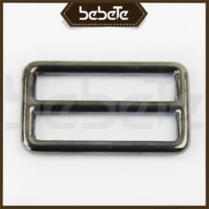 High quality customized bag hardware tri-glide square ring