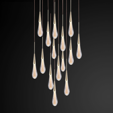 LEDER Decorative Crystal Pendant Lamps