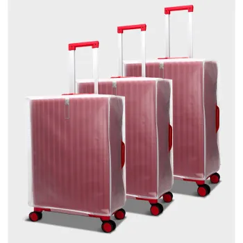 High-Quantity EVA Matt Luggage Cover: Durable Dustproof Protection for Various Suitcase Sizes (20-30 inches)