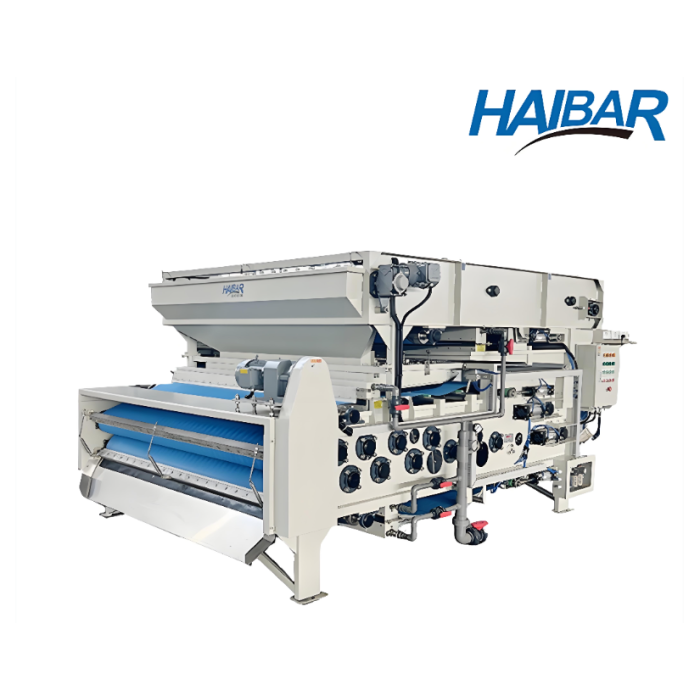 HTB3 Series Triple-Belt Thickening & Dewatering System