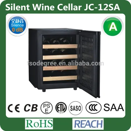 12 bottles mini wine cellar , thermoelectric wine cellar, silent wine cellar