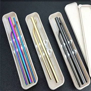 Reusable Stainless Steel Drinking Metal Straws