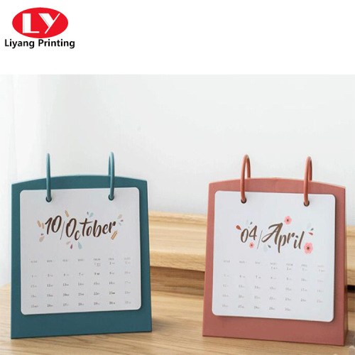 Calendario dell&#39;Avvento mensile da tavolo con stampa personalizzata mini calendario