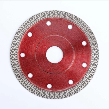 High-end quality tiling tool 7inch 180mm Ultra thin turbo mesh tile diamond saw blade diamond disc for cutting ceramic tile