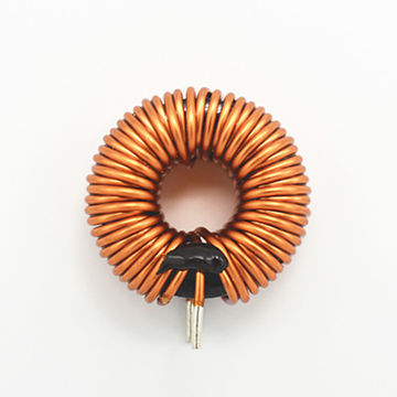 Yellow White Toroidal inductor Common mode choke core