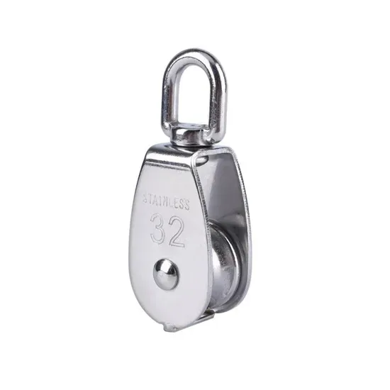 Single Wheel Swivel Lifting Pulley Block