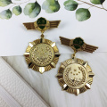 Custom Zinc Alloy Sports Metal24K Gold plaqué Usmedal of Honor