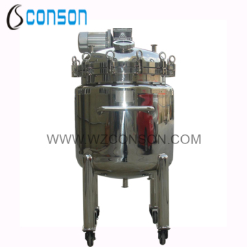 stainless steel mixing tank for food and chemical mixing tank