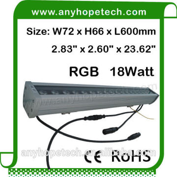 2 years Quality Guarantee New Type 24V 18w rgb wall washer light