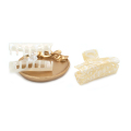 rectangle Acrylic Square Shaped Claw Hair Clip