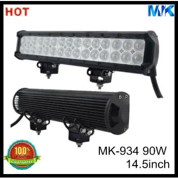 90W 12V off road led driving light bar, auto tail light for honda city