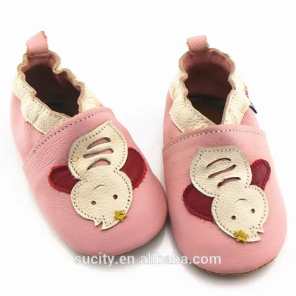 sweet soft sole leather baby shoes bees design baby leather moccasins