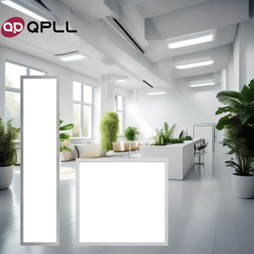 Factory Price 60x60cm Dimmable Back-Lit LED Panel Light 4000K, 50/60Hz, Side Glow, Frameless, Slim Design