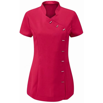 Dames anti-rimpel katoenuniformen voor schoonheidssalons en spa's