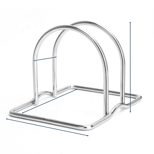 kitchen stainless steel cutting board rack