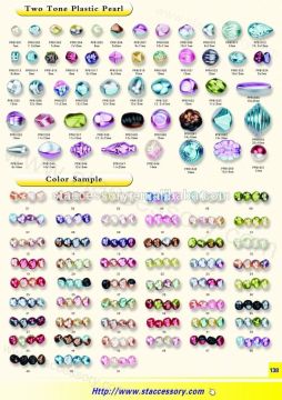 Wholesale plastic pearl strands for wedding decoration