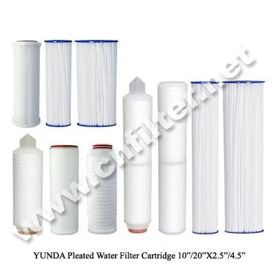 Paper Pleated Water Filter Cartridge
