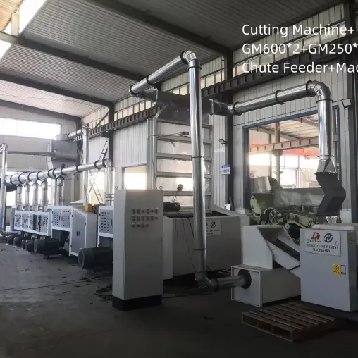 Yarn Recycling Waste Tearing and Crushing Machine