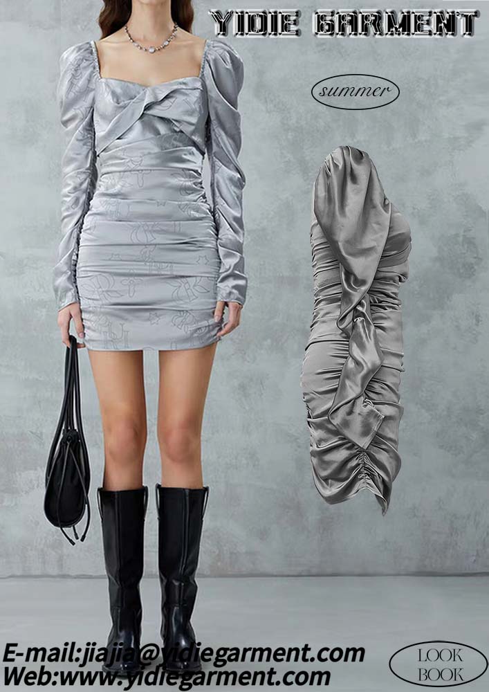 Ruched Bodycon Dress