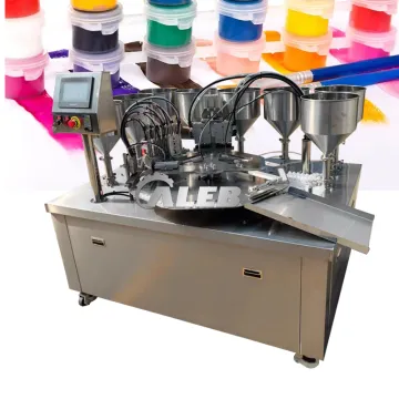High Efficiency Paint Capping Filling Machine for Acrylic, Watercolor, and 3ml Liquid Paints