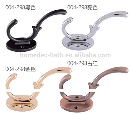 Bathroom accessories wall mounted robe hook