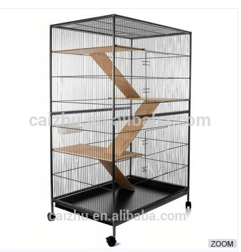 China supplier metal handmade large indoor cheap cat cages,ferret cage
