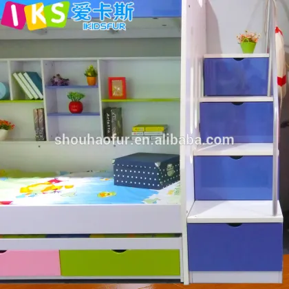 cheap kids cute bed children bunk bed