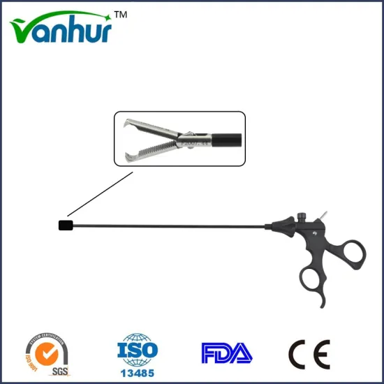 5mm Laparoscopic Grasper with Distal 1 2 Claws