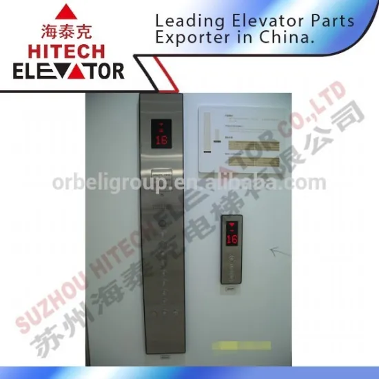 Control box for passenger lift/with button