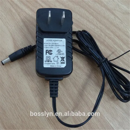 US Standard power adaptor/adapter for LED lighting CCTV camera 1A 12V