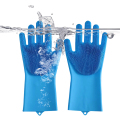 Guanti in silicone pulire i guanti per lavare cucina