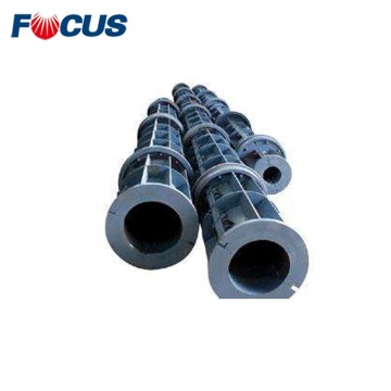 Durable Long Life Electric Concrete Pole Steel Mould with High Accuracy