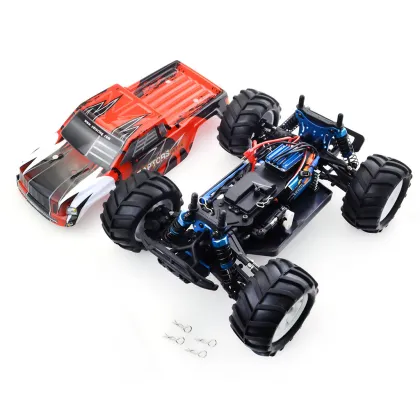 Small Truck and Car Pedal RC Racing Rubber Tires - Model Toy Hot Wheels