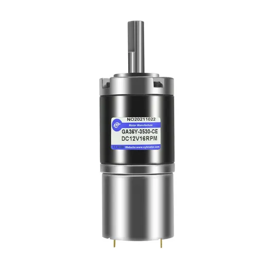 XYT GA36Y-3530 High Torque DC Brush Electric Planetary Geared Motor 6V 12V 24V