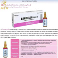 Cindella Luthione 1200mg Conjunto de inyección de blanqueamiento vitaminc