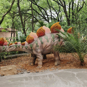Realistic Animatronic Stegosaurus Statue for Sale