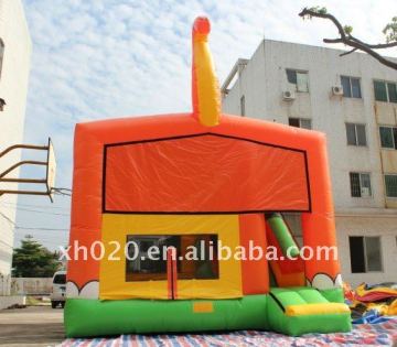 Popular amusing dinosaur Inflatable Bouncy House Combo with Slide
