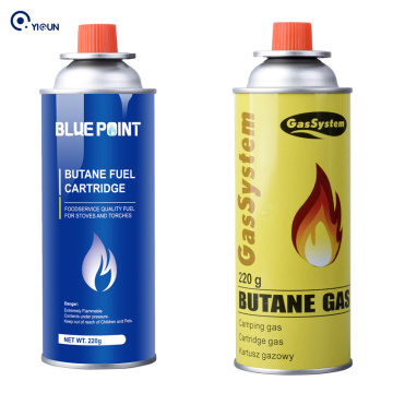 Butane Gas Cartridge Portable and Fuel Canister