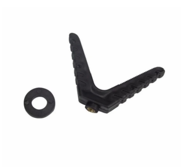 Rack de reposo en forma de V táctico M6X1.0 Hilos soporte de soporte de montaje superior