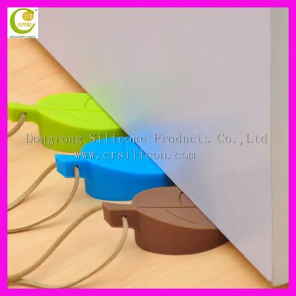 Protect Child Safety Gate Card Silicone Rubber Door Stopper