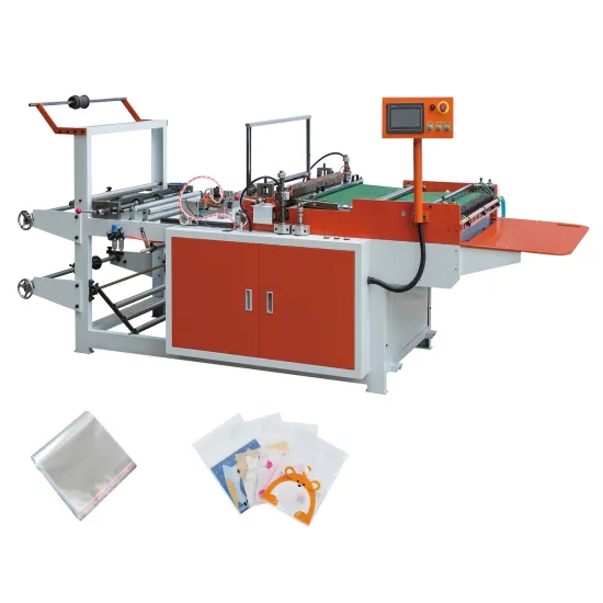 Plastic Film OPP Bag Machine with Gusset and Side Cutting Machine for Enveloppe Bread Packaging
