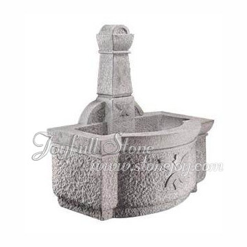 European Style Outdoor Granite Fountain