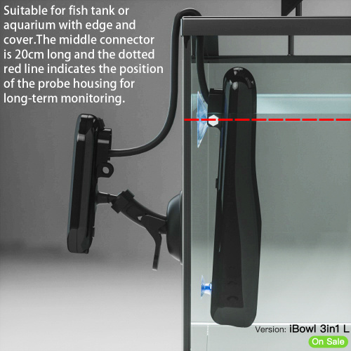 Acessórios para aquário Temp / PH / TDS / Temp. Do ar / Umidade Tester Termômetro de aquário digital com LCD