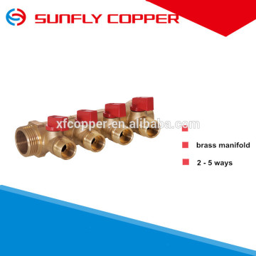 Brass manifold,HVAC,underfloor heating