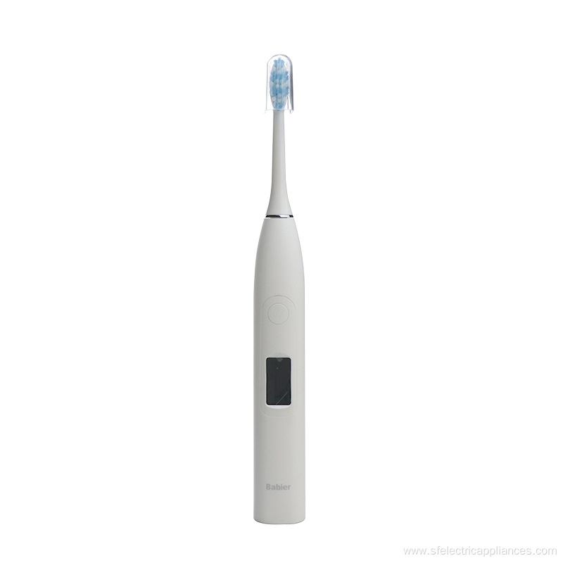 Electric Toothbrush Travel Case Waterproof IPX7 White Color