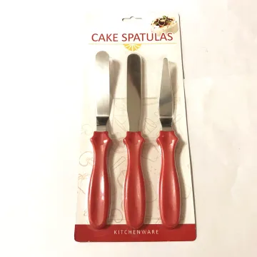 Cake Decorating Spatula Set Steel Straight Icing Spatulas
