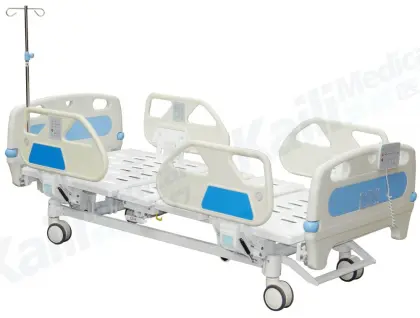 Hospital Electric Bed Five Functions ICU Bed