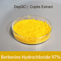 Coptis Root Extract Berberine Hydrochloride Powder for Bulk