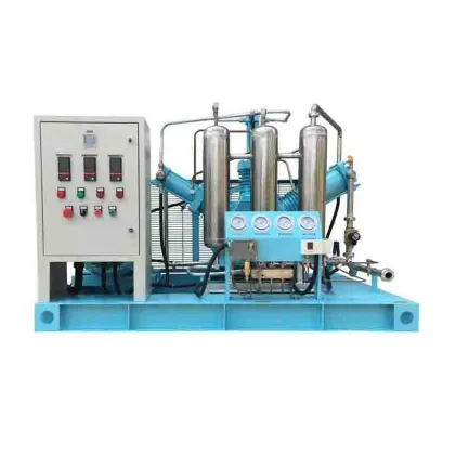 Compact 30Nm³ Oxygen Cylinder Filling Compressor - 200 Bar Air Booster Compressor
